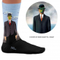 Preview: Socken Kunstwerke - Magritte "Der Sohn des Mannes"